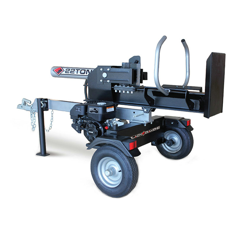 Black Diamond 22 tons benzin Log Splitter-halvstråle LSE22