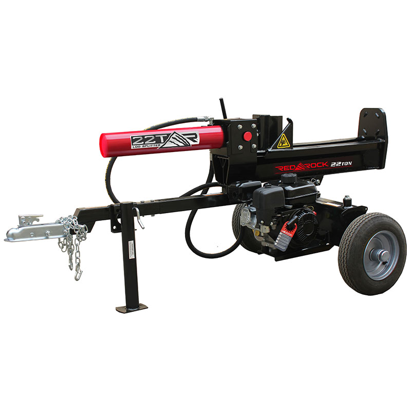 RED ROCK 22TON RAPID LOG SPLITTER–HALVBEAM LSM22A